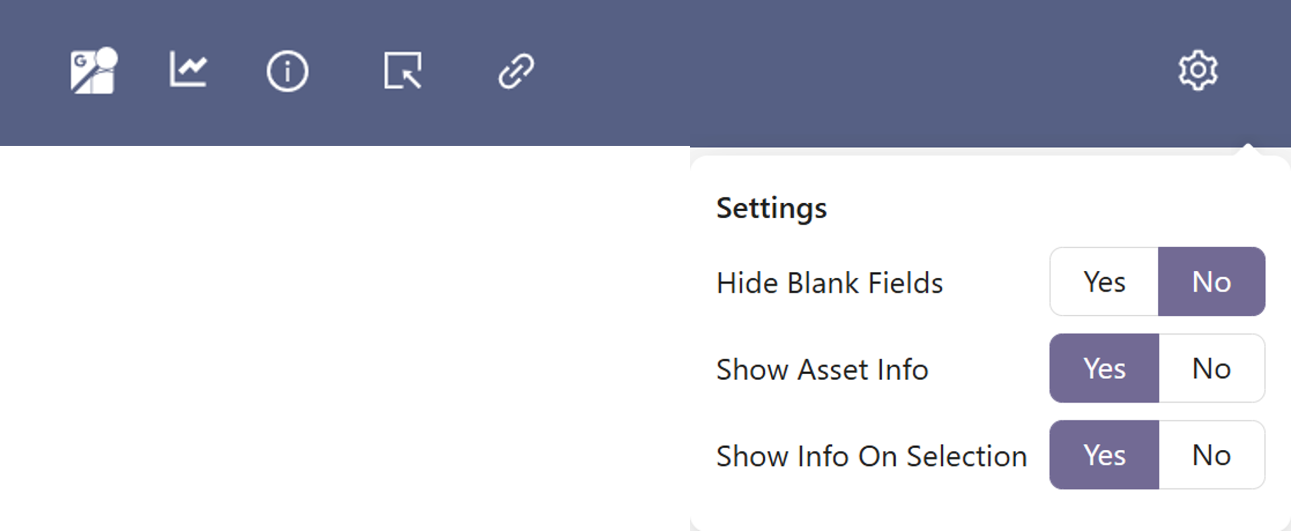 details settings