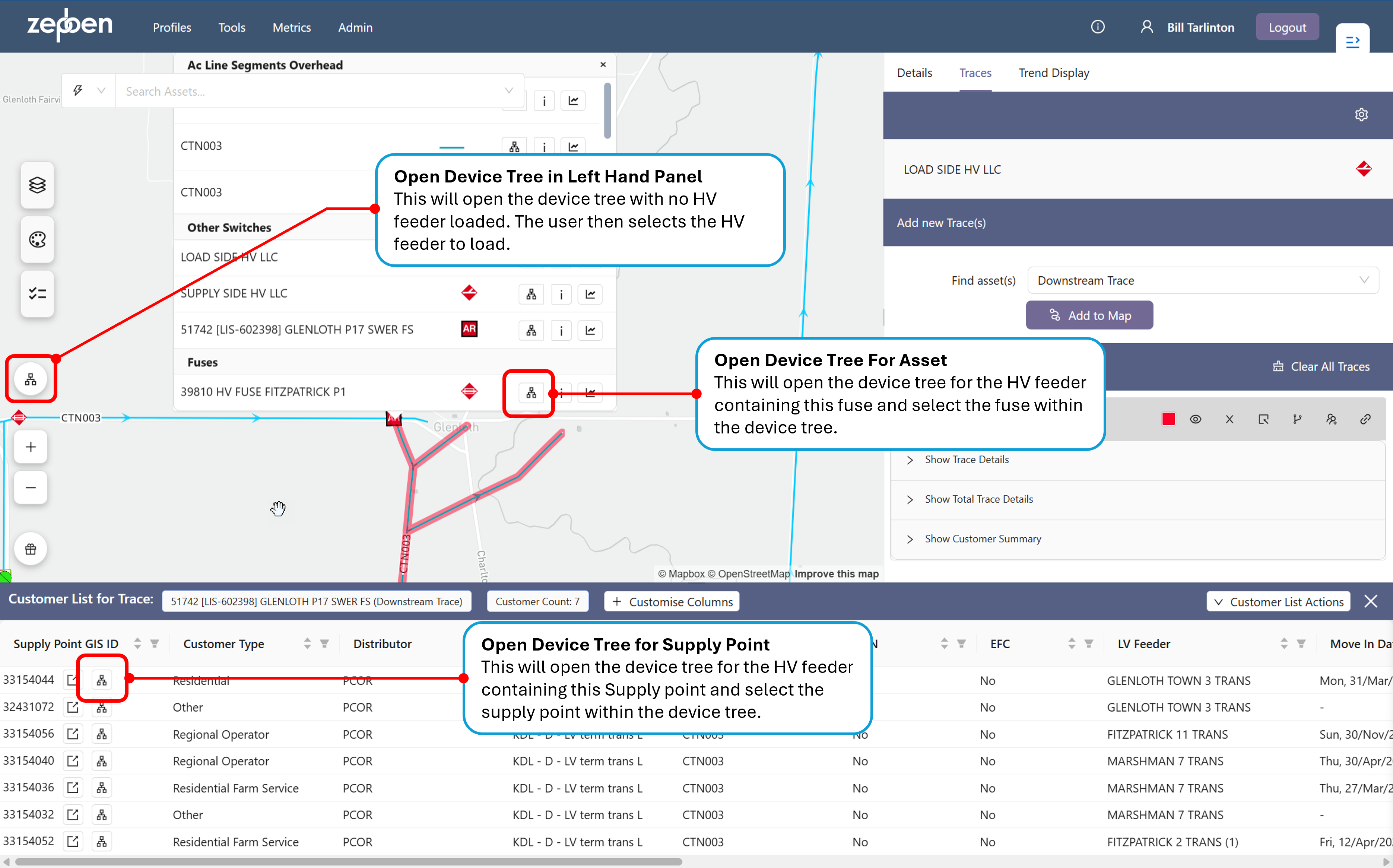 Opening the device tree